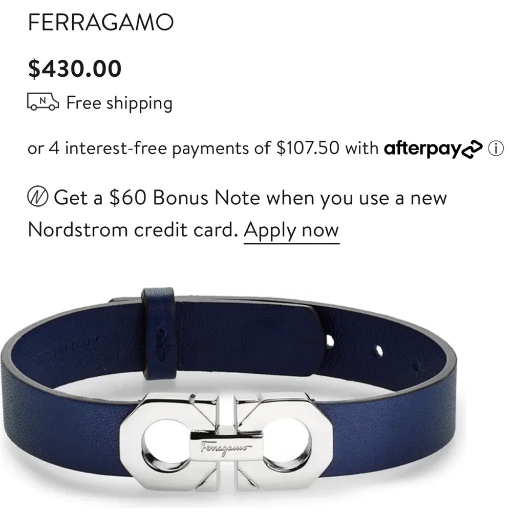 COPY - Brand new Ferragamo bracelet
